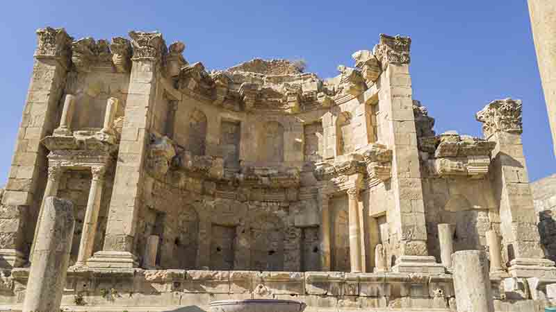 228 - Jordania - Jerash - Ninfeo